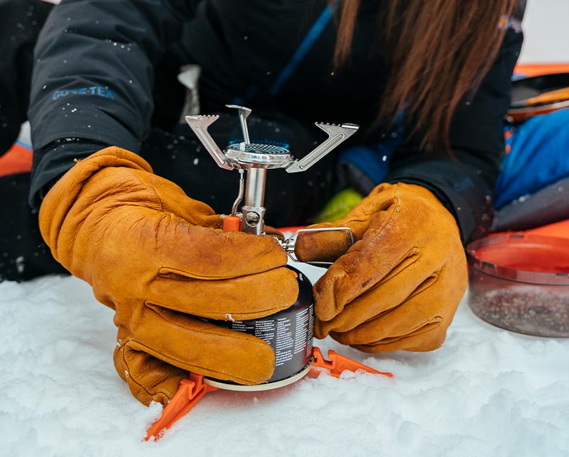 Lighting Jetboil MiniMo Stove