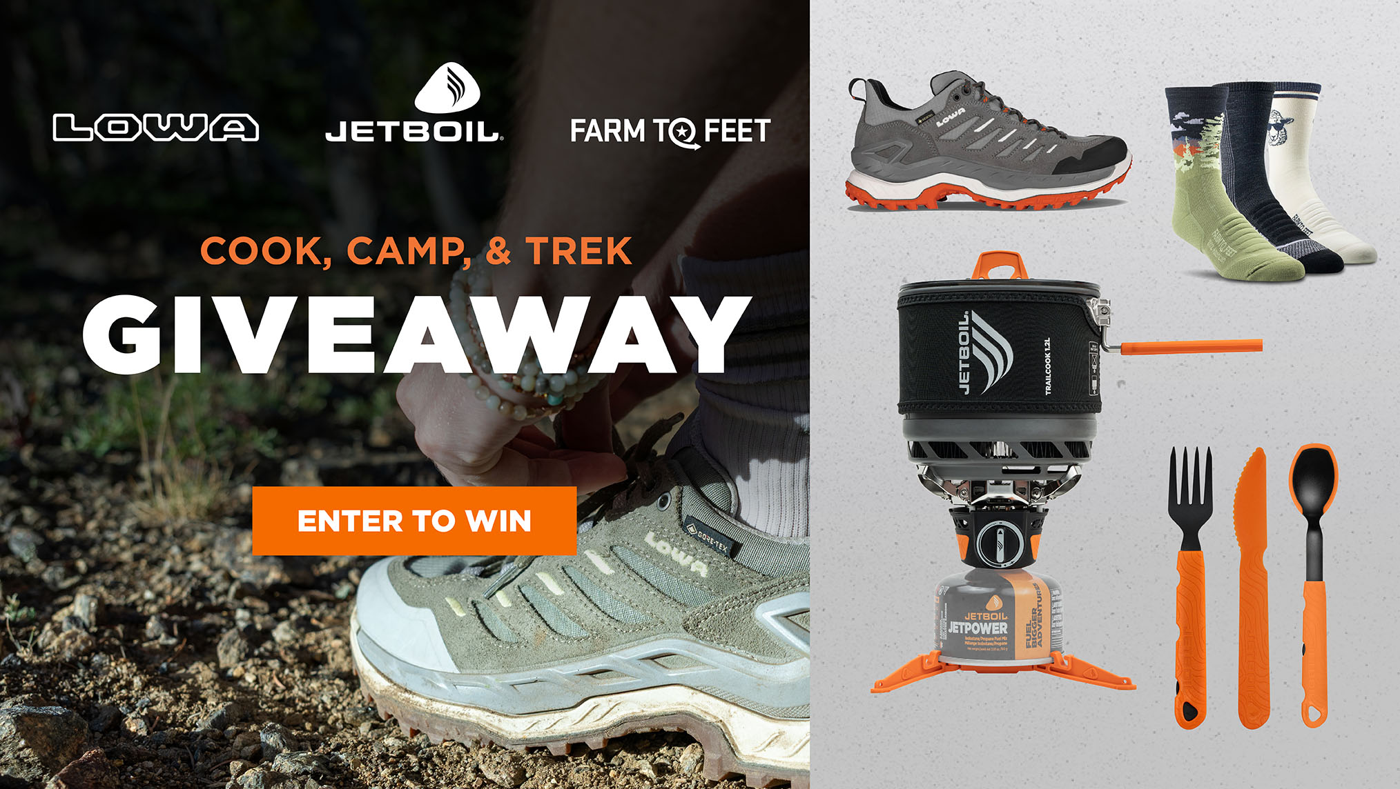 Jetboil Cook, Camp, & Trek Giveaway