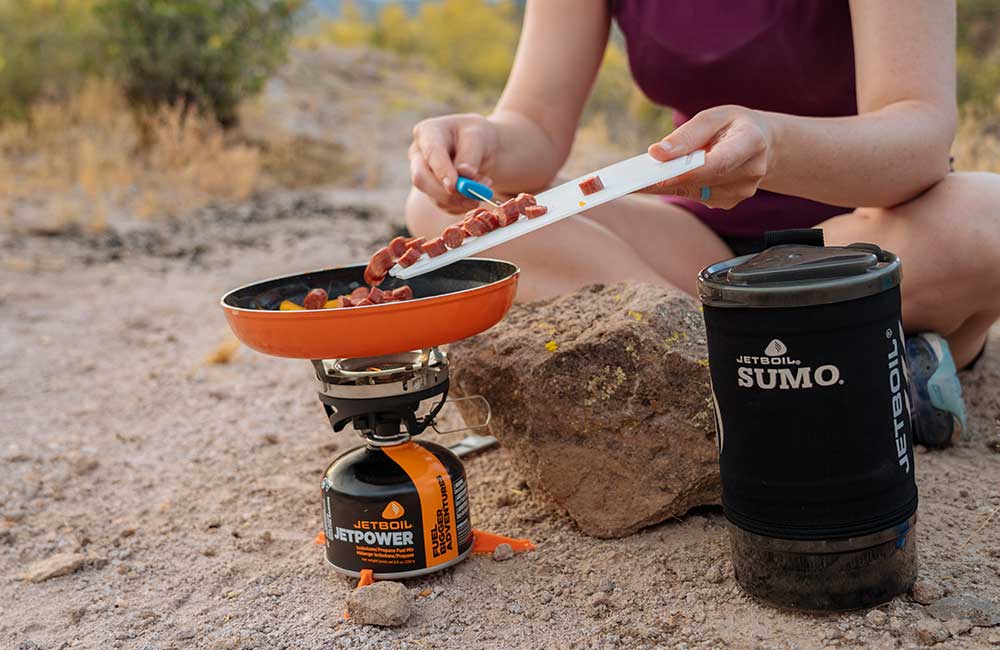 Cooking with the Jetboil SUMO Cooking System