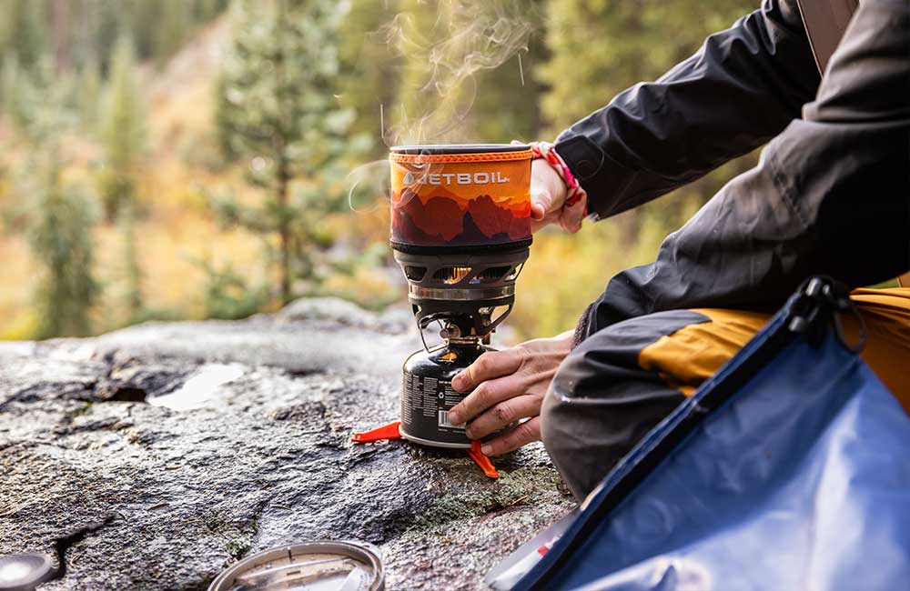 Cooking with the Jetboil MiniMo Cooking System