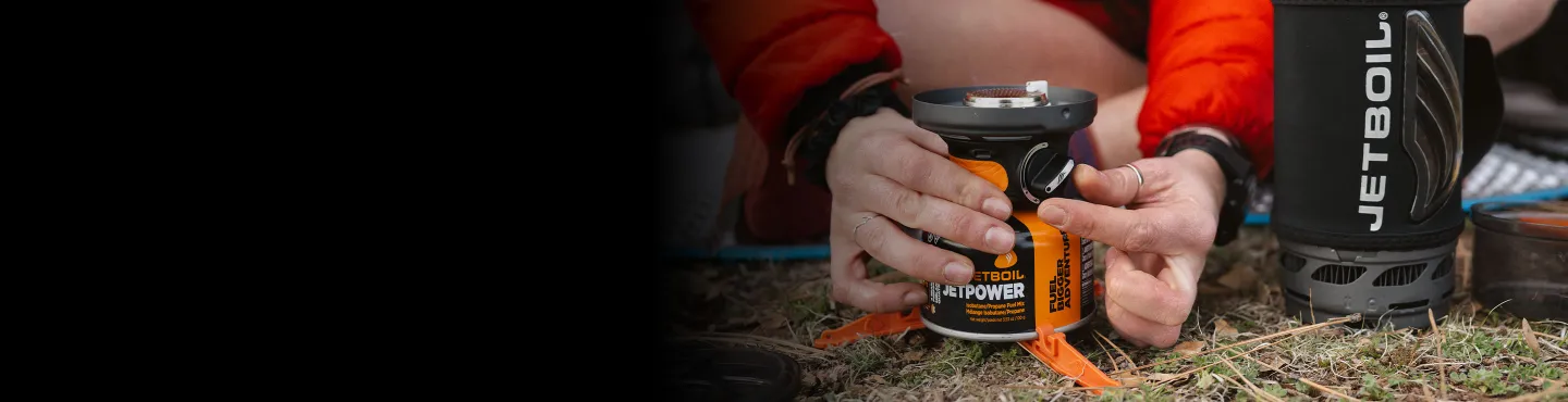 Igniting the Jetboil Flash 1.0L fast boil stove system