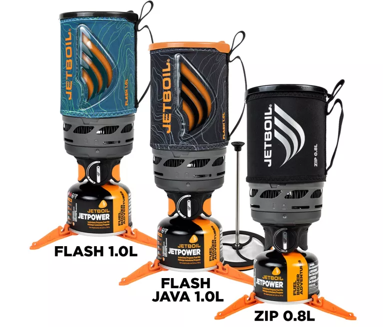 Jetboil Flash 1.0L, Flash Java 1.0L and Zip 0.8L