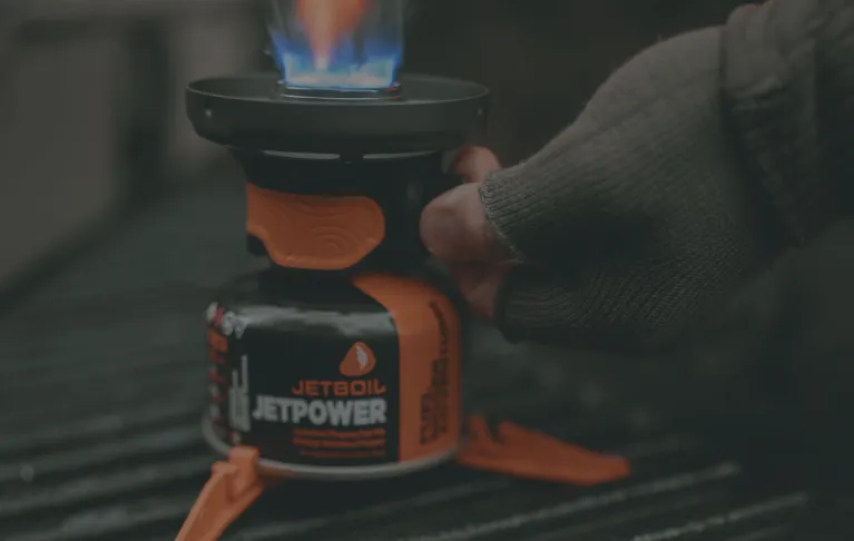 Lighting Jetboil Flash 1.0L cooking system burner