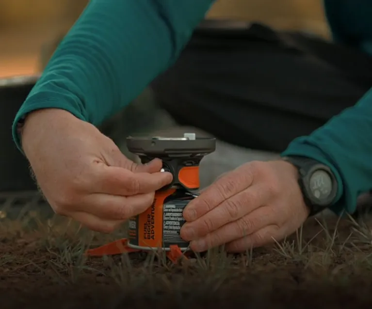 How to ignite jetboil system