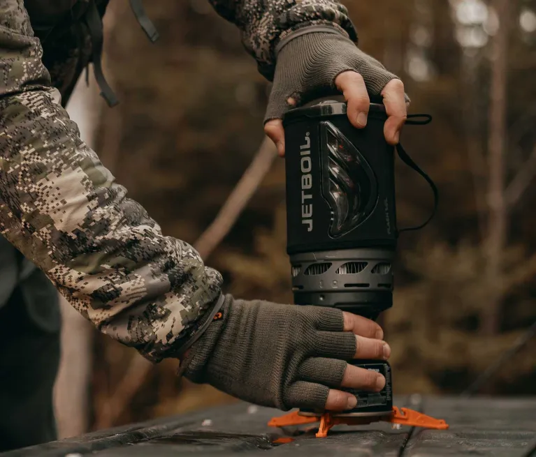 Igniting the Jetboil Flash 1.0L burner